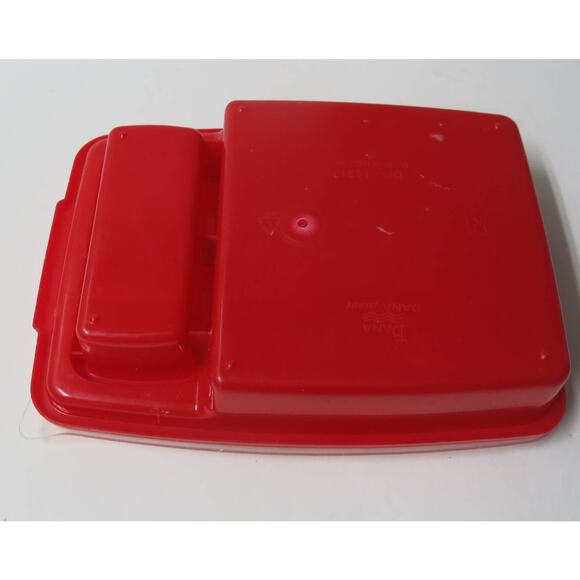 African KFC KENTUCKY FRIED CHICKEN Container Nigeria Divided Red Food Lunch - Picture 4 of 6